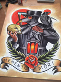 Plague Doctor Flash Art Print (Choose Option)