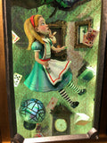 Alice in Wonderland Clock Diorama