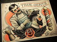 True Gents Tattoo Print