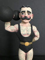 Strongman Art Toy Sculpture