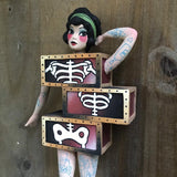 Zig Zag Girl Art Toy Sculpture