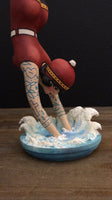 Diving Flapper Art Toy Sculpture