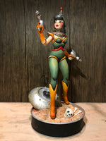 Traditional Space Girl with Diorama Base